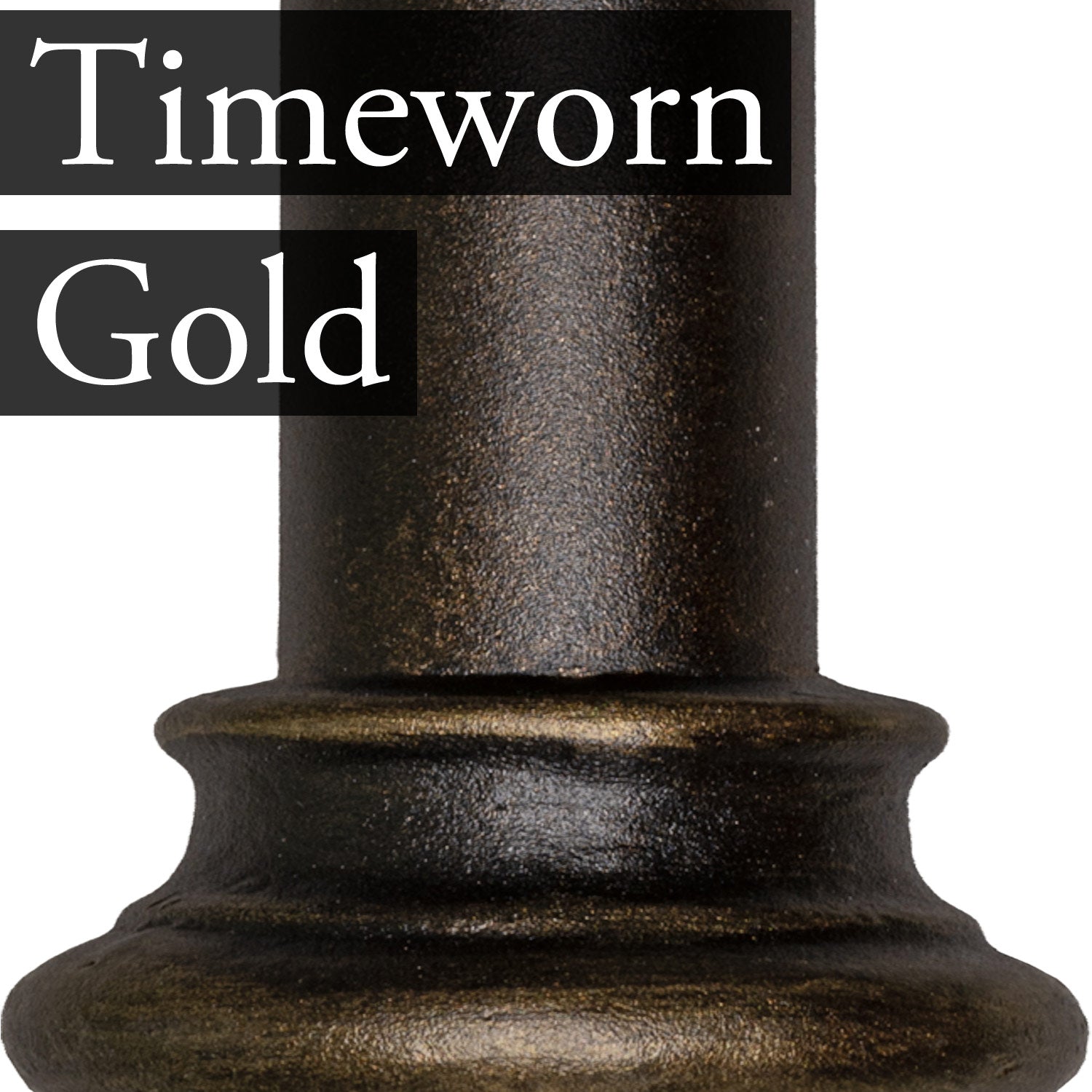 Timeworn Gold Iron Beds Finish HEIRESSY Furniture Wrought Iron Beds 20th c. Americana Iron Bed