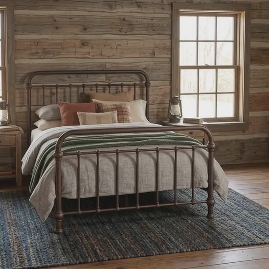Heiressy's Original 20th c Americana Iron Beds