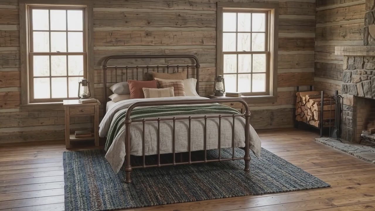 Heiressy's Original 20th c Americana Iron Beds