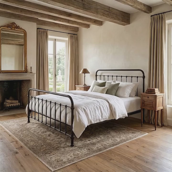 Heiressy's Original 20th c Americana Iron Beds