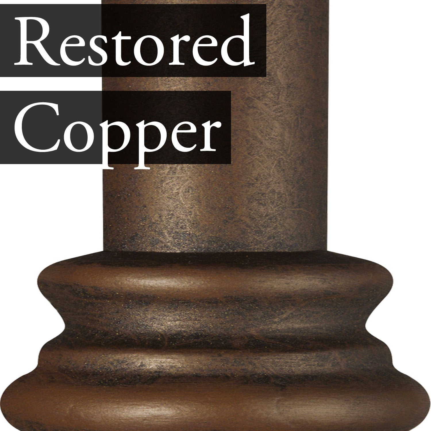 Restored Copper Iron Beds Finish HEIRESSY Furniture Wrought Iron Beds 20th c. Americana Iron Bed
