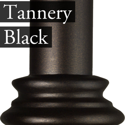 Tannery Black Iron Beds Finish HEIRESSY Furniture Wrought Iron Beds 20th c. Americana Iron Bed